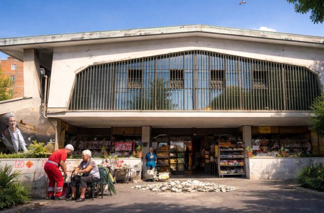 Crollo di intonaco al Mercato del Tufello: un campanello d’allarme per la sicurezza degli anziani a Roma?