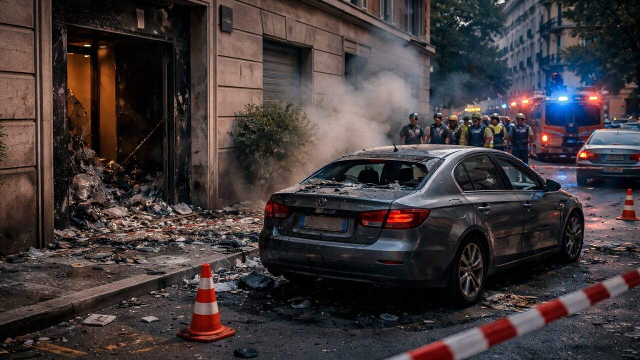 Esplosione a Roma: la paura di bombe cartacee invade la capitale