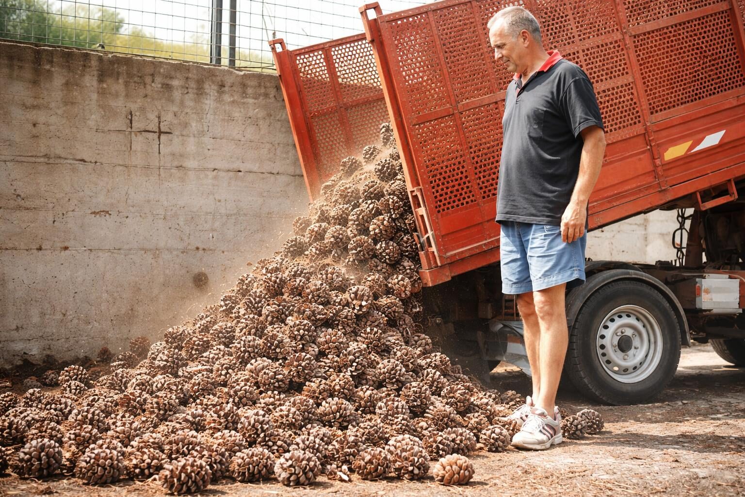 Fregene saluta la sua fabbrica di pinoli: l'ultimo atto di una tradizione in declino
