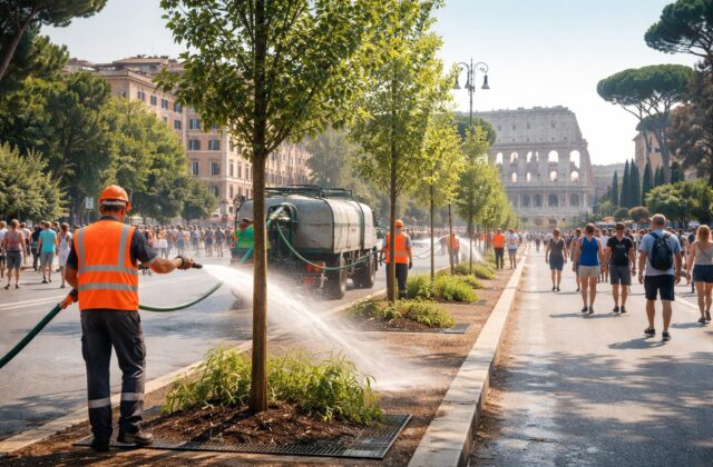 Gualtieri: Stop alle fake news sugli alberi, Roma non è inerti contro il caldo