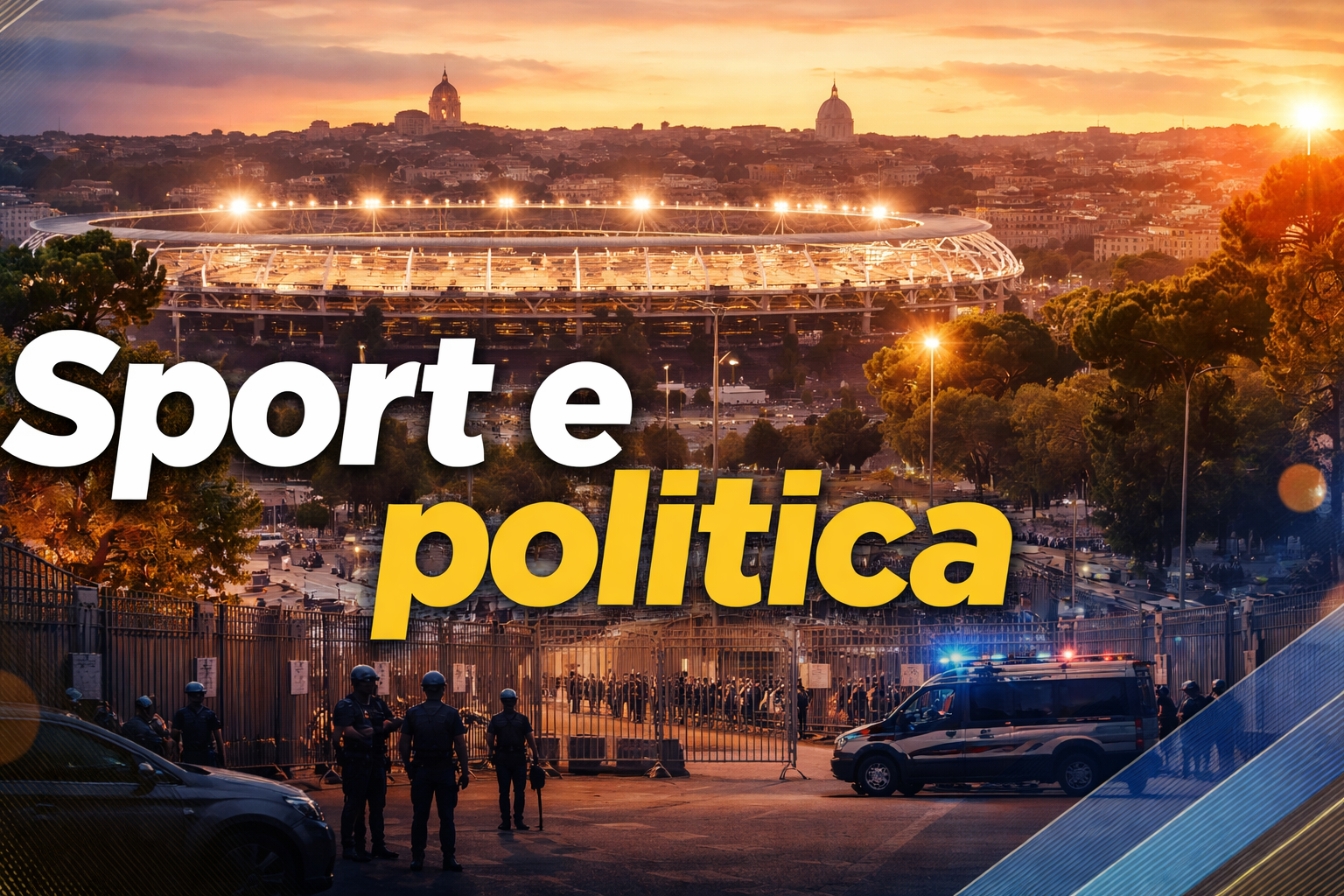 Il manifesto di Vannacci mette sotto esame anche lo sport romano: più sicurezza o meno risorse per i quartieri?