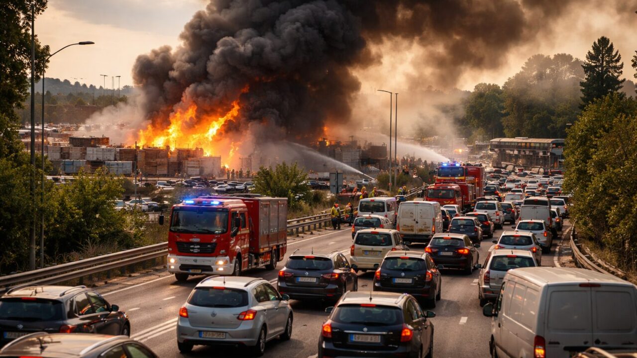 Incendi a Roma: come le fiamme mettono in allerta la sicurezza stradale