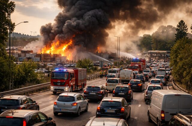 Incendi a Roma: come le fiamme mettono in allerta la sicurezza stradale