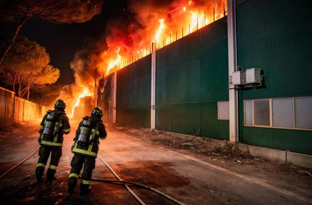 Incendi a Roma: il rischio divampa, i vigili del fuoco in prima linea