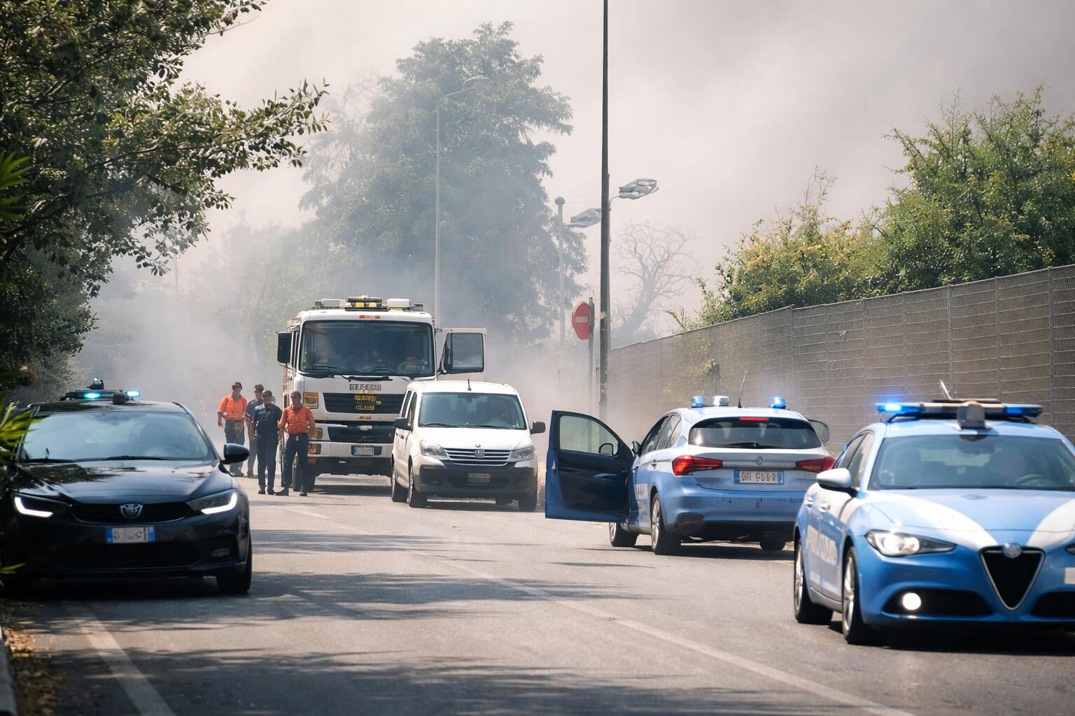 Incendi a Roma: il rogo di via Teano svela la vergogna dei rifiuti abbandonati