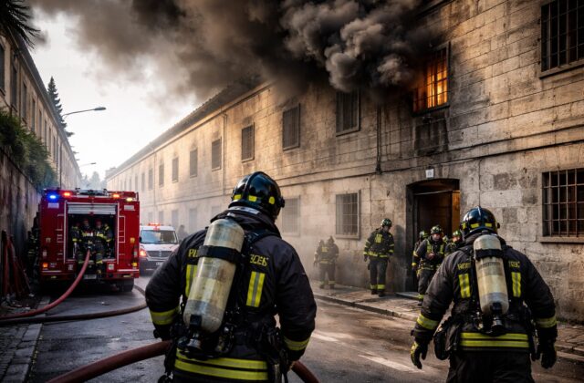 Incendio in cella a Viterbo: una crisi penitenziaria sotto gli occhi di tutti