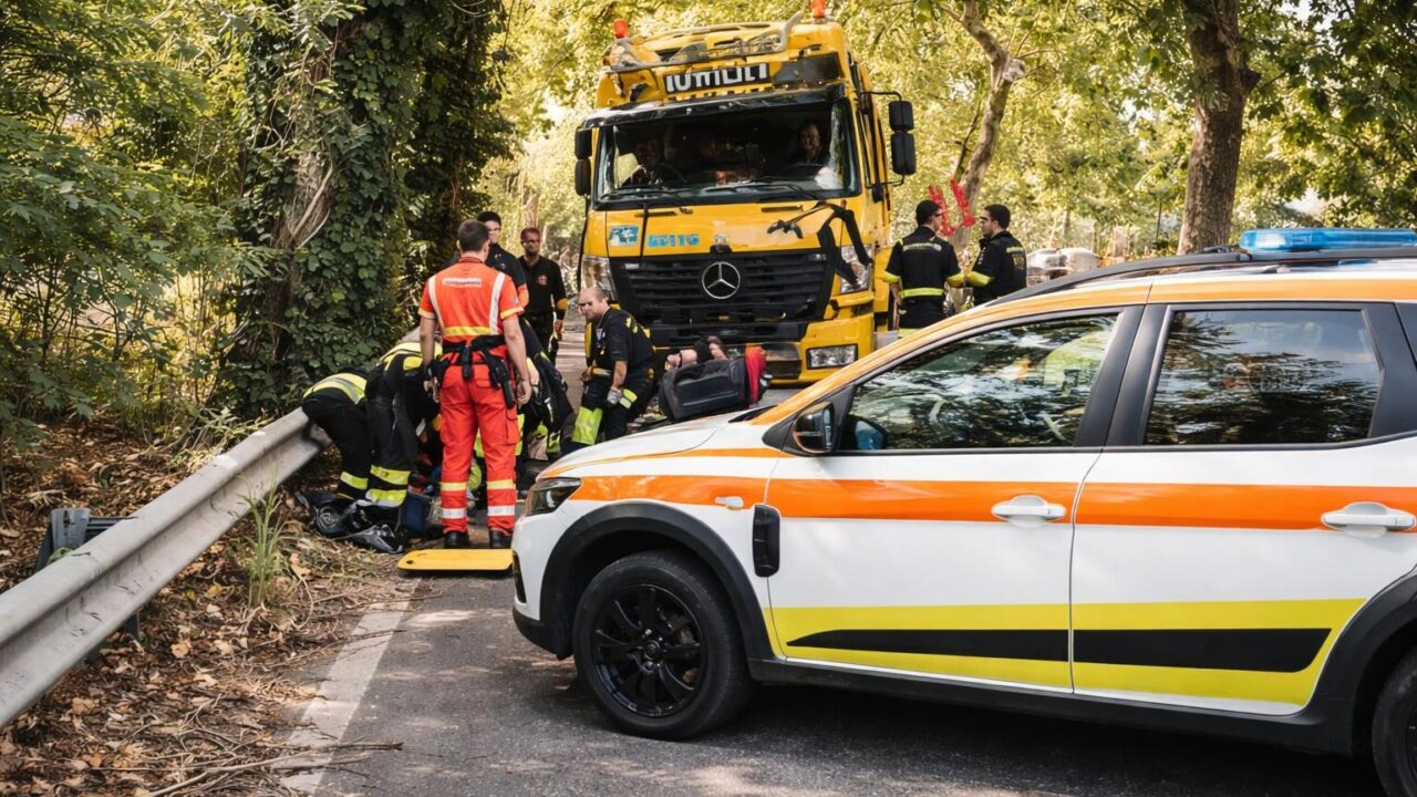 Incidente a Velletri: il carro attrezzi si schianta contro un albero, gravità dei feriti riaccende il dibattito sulla sicurezza stradale