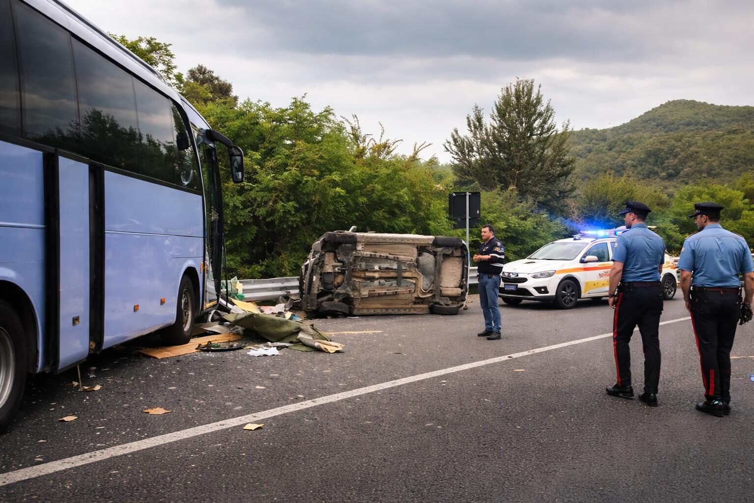 Incidente mortale sulla Rieti-Terni: il dramma di sette vite spezzate e le sfide del sistema sanitario