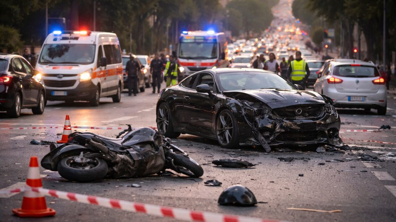 Incidente stradale a Roma: il caso Di Pietro riaccende il dibattito sulla sicurezza stradale