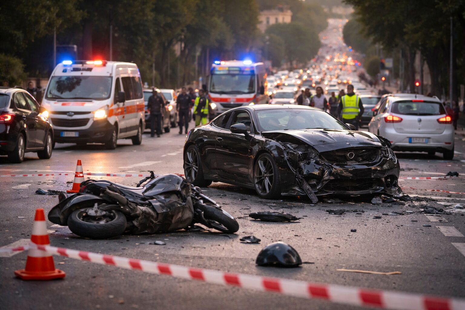 Incidente stradale a Roma: il caso Di Pietro riaccende il dibattito sulla sicurezza stradale