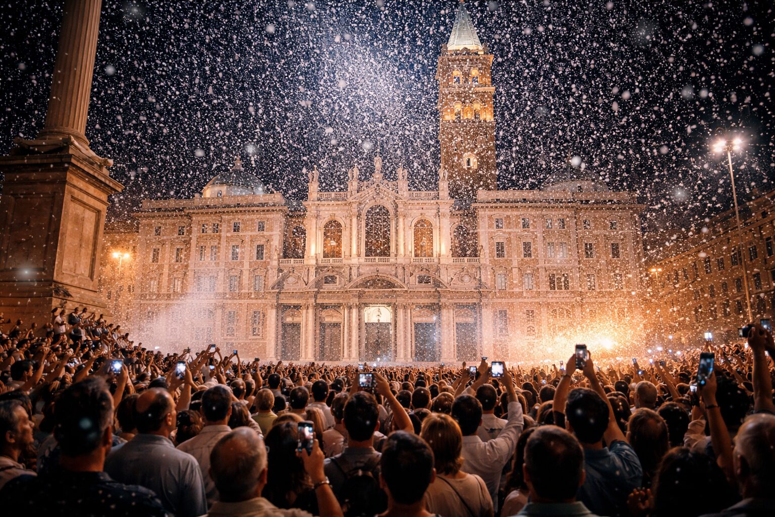 La Magia del Miracolo della Neve: Santità e Unità dal Cuore di Roma
