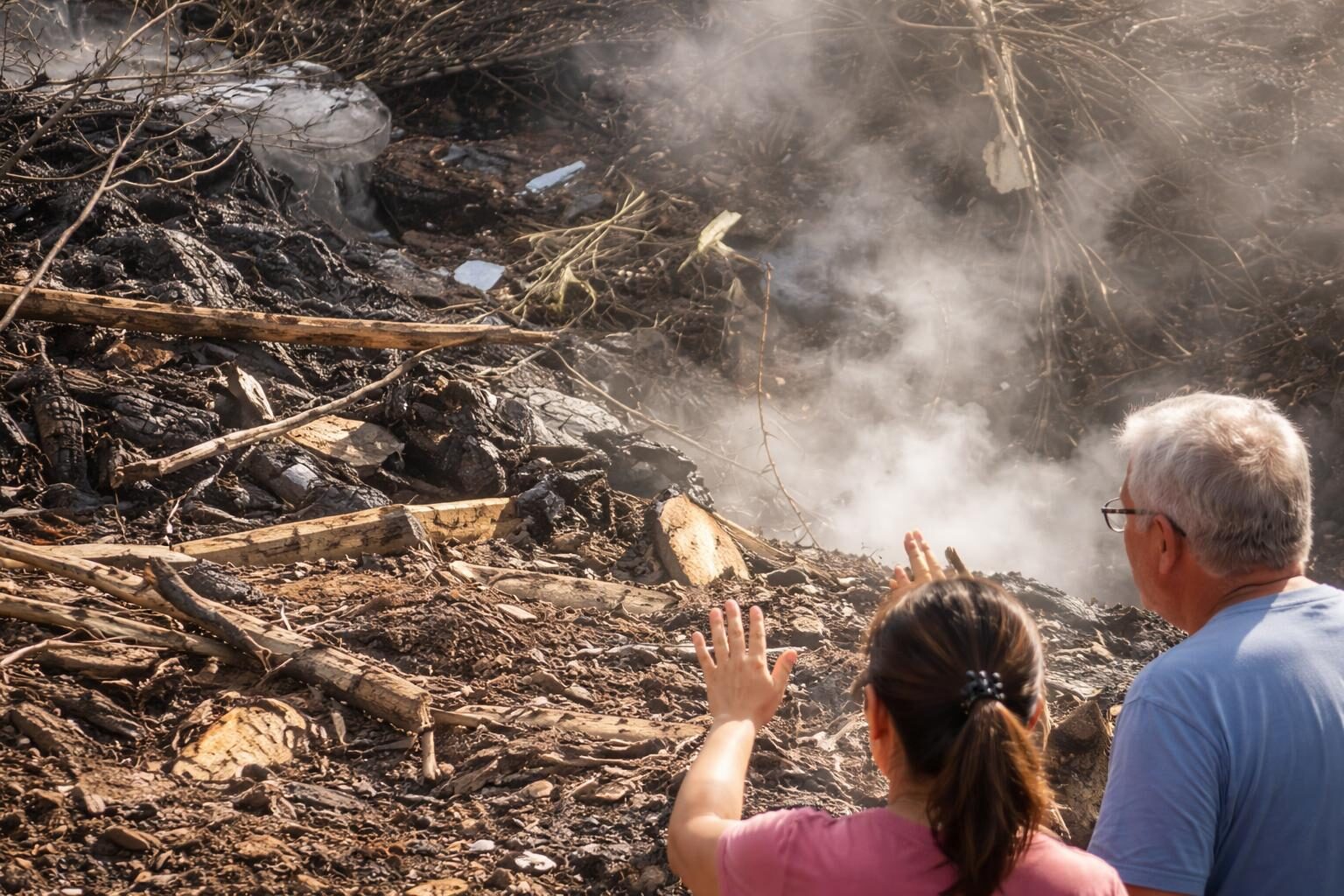 Laurentina in Emergenza: Incendio e Richiesta di Soluzioni Immediati