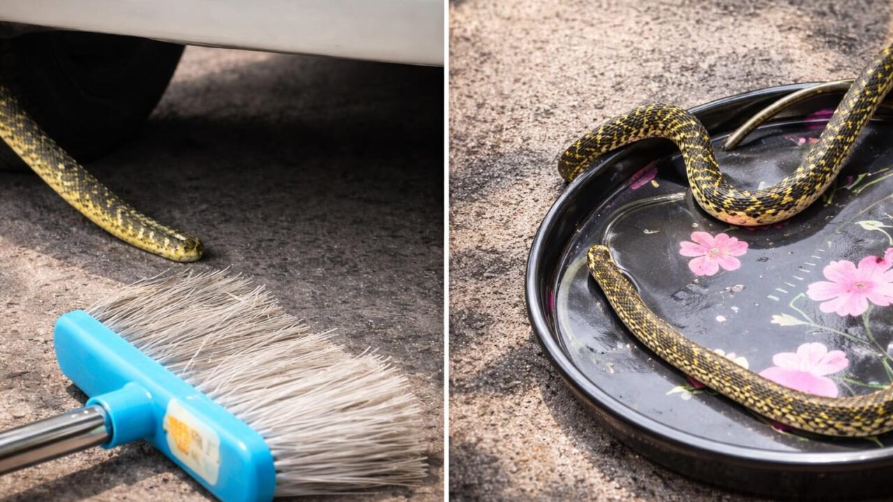L’imprevisto di un serpente in auto: riflessioni sulla solidarietà romana
