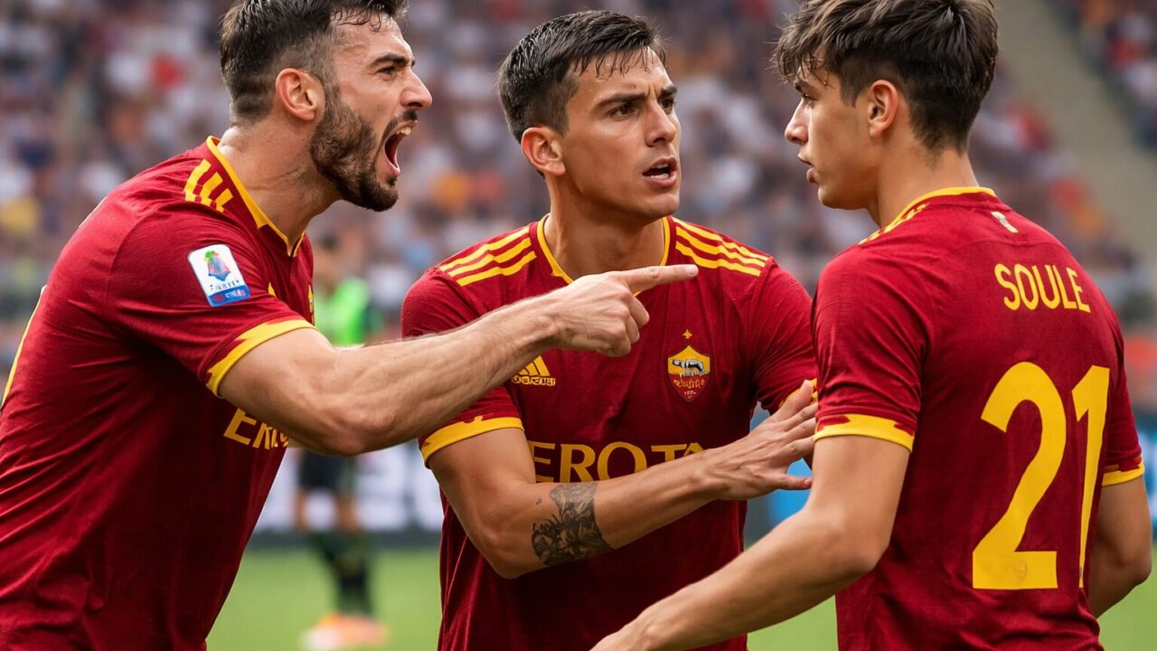 Lite in Amichevole: Dybala Mediatore tra Cristante e Soulé, Cosa Significa per la Roma?