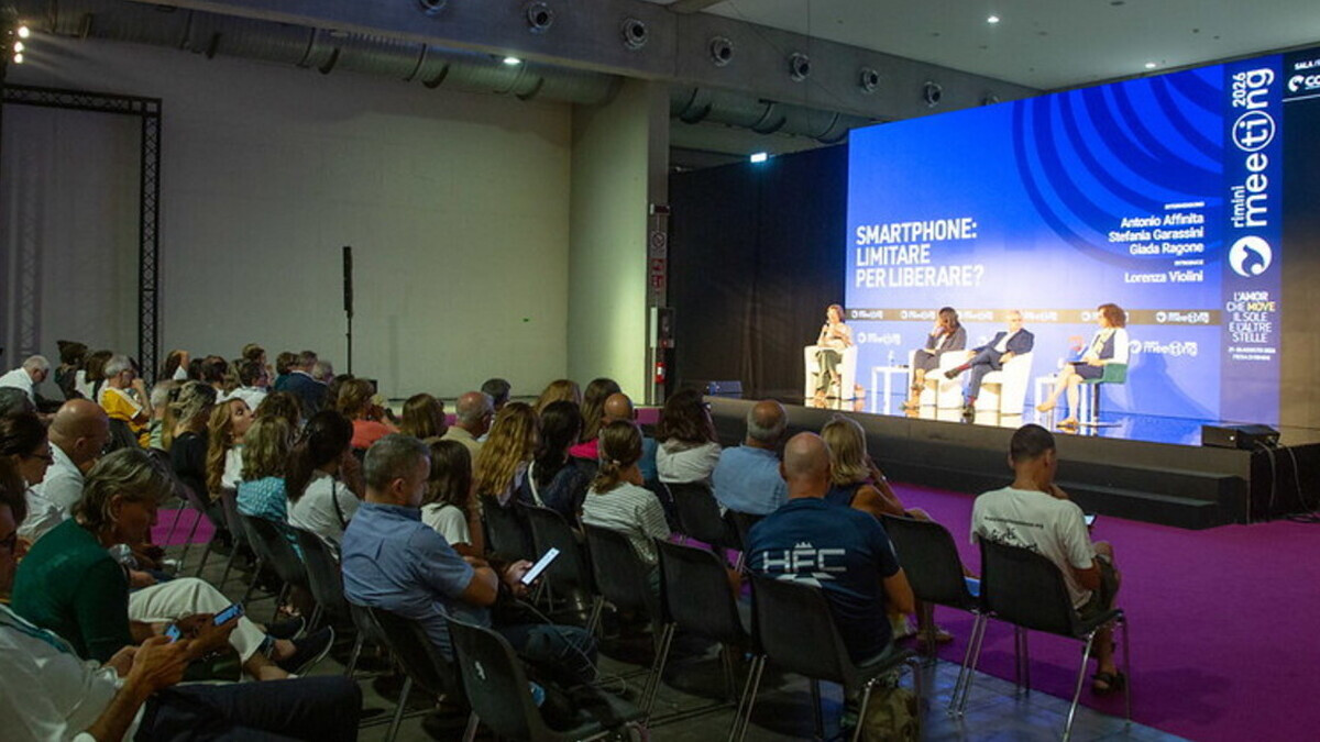 L’uso degli smartphone tra limiti e libertà, dibattito al Meeting di Rimini