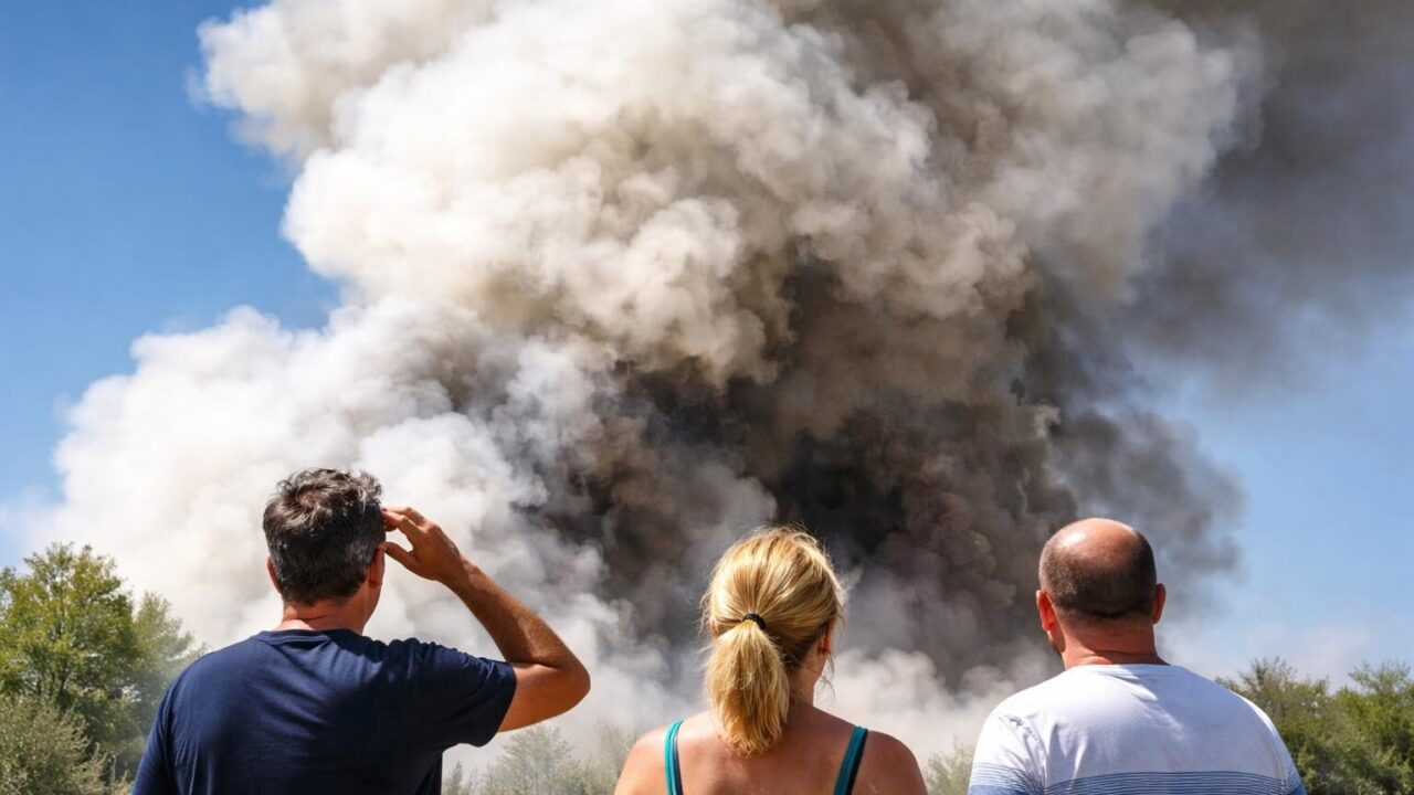 Maxi incendio al Divino Amore: gli effetti su residenti e viabilità a Roma