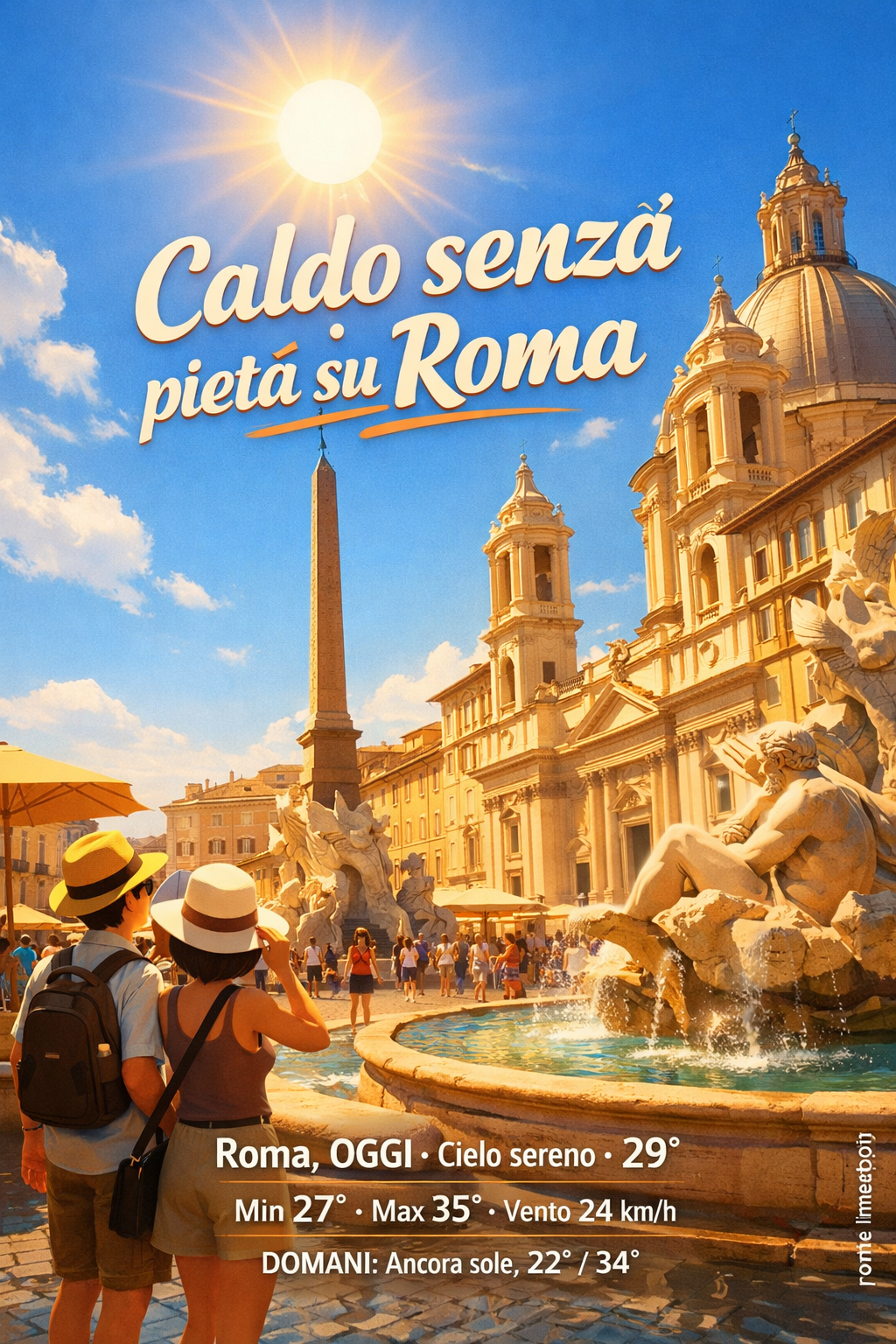 Storia meteo Roma oggi e domani - 1 Agosto 2026