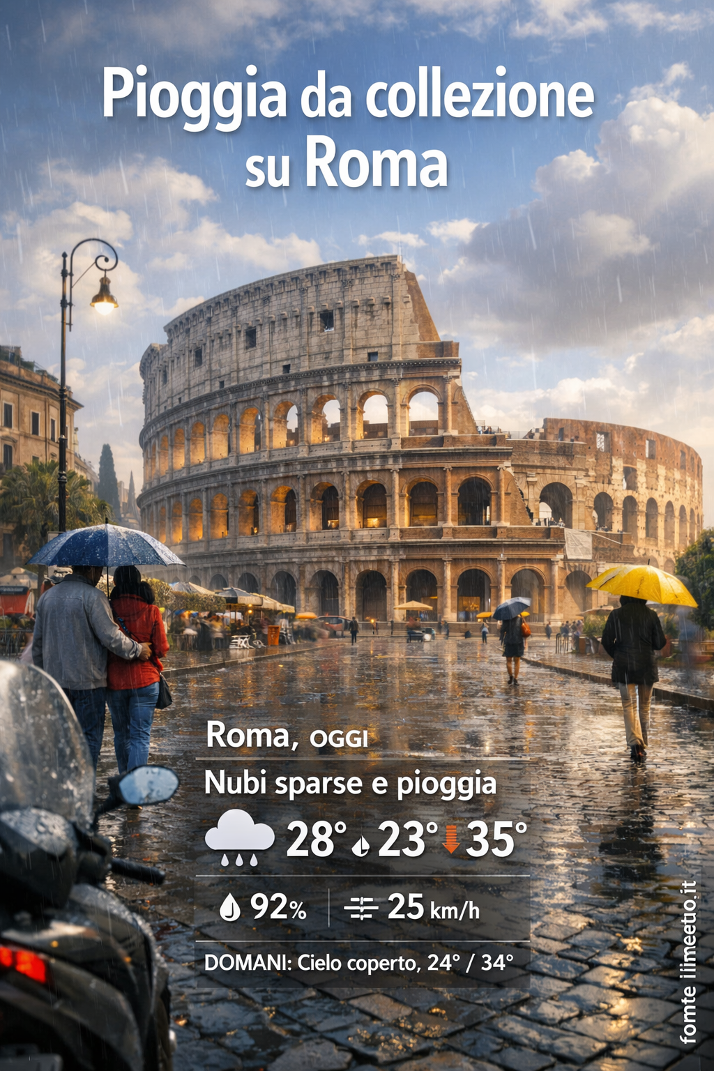Storia meteo Roma oggi e domani - 2 Agosto 2026