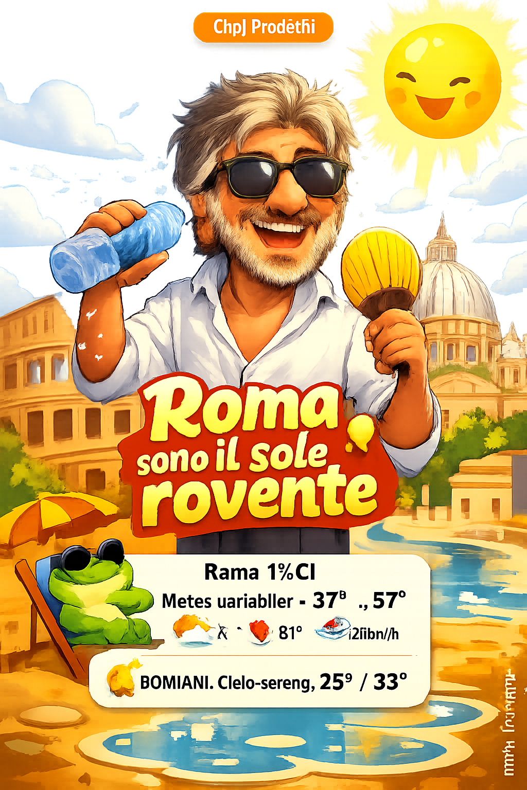 Storia meteo Roma oggi e domani - 7 Agosto 2026