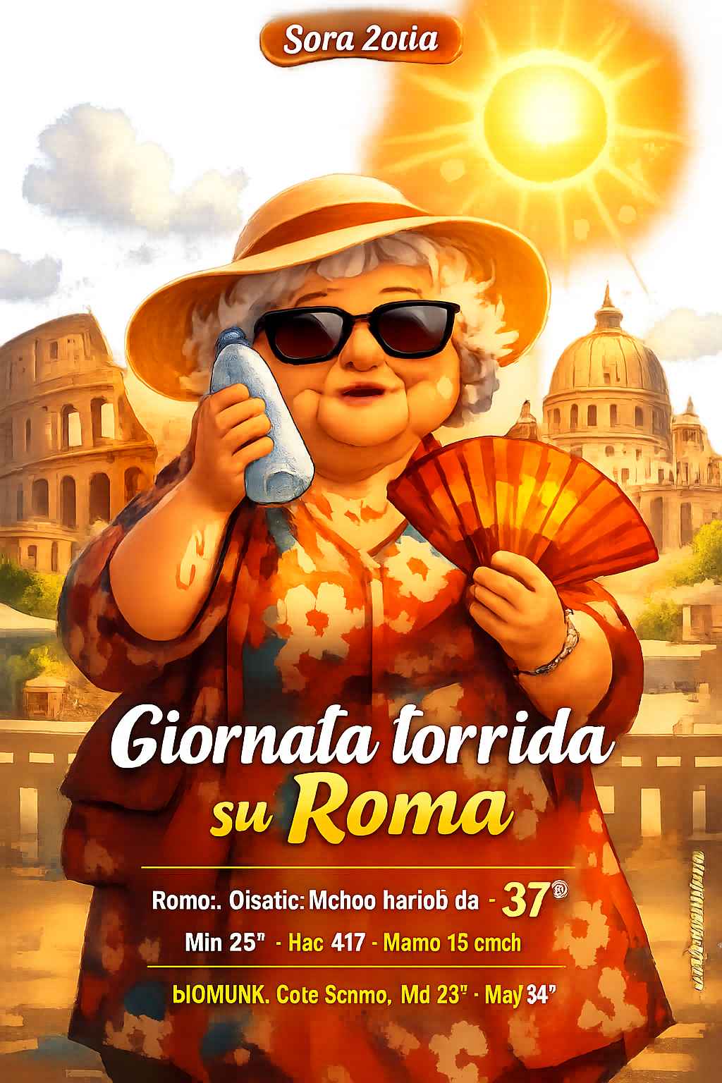 Storia meteo Roma oggi e domani - 8 Agosto 2026