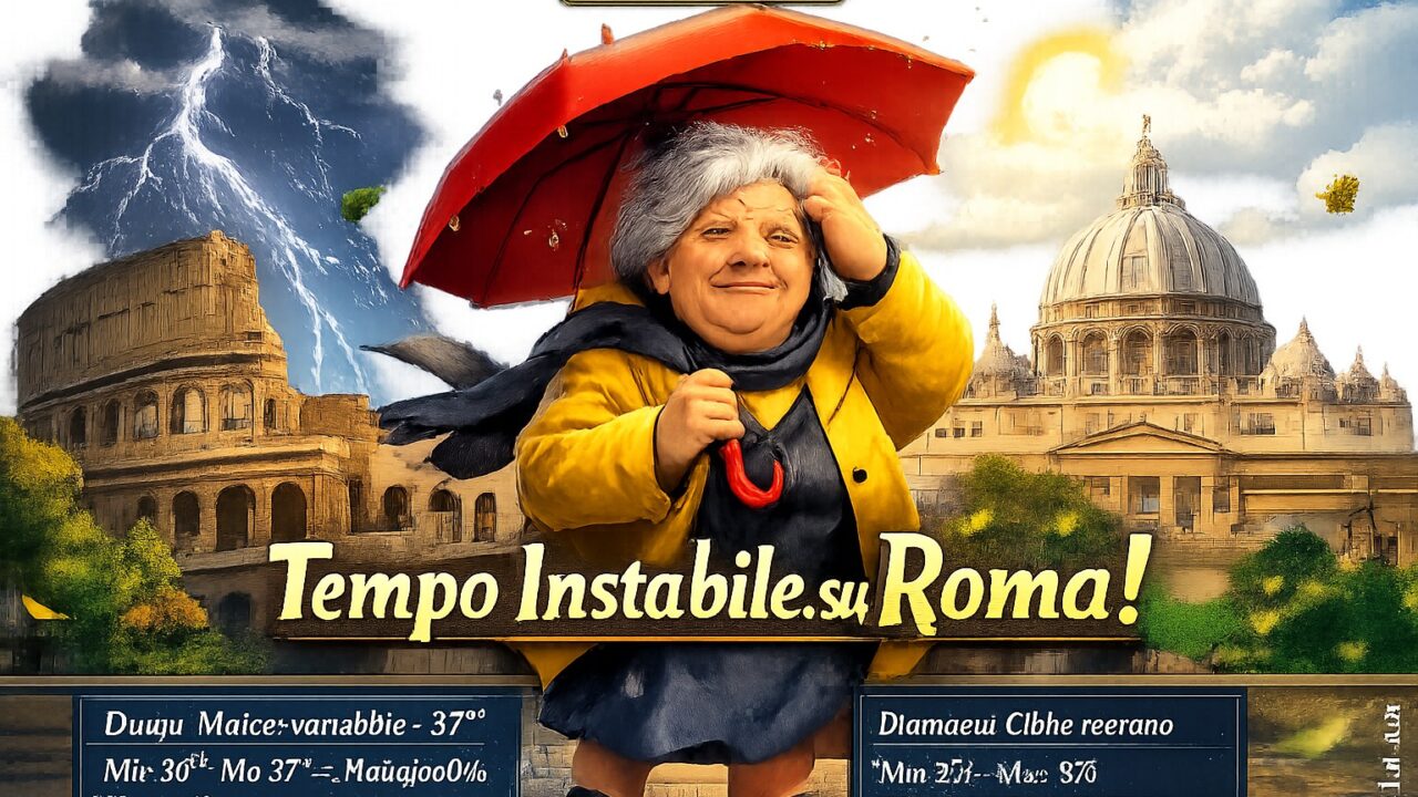 Meteo Roma, previsioni di oggi 8 Agosto 2026: meteo variabile