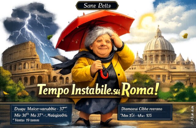 Meteo Roma, previsioni di oggi 8 Agosto 2026: meteo variabile