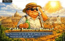 Meteo Roma, previsioni di oggi 9 Agosto 2026: poco nuvoloso