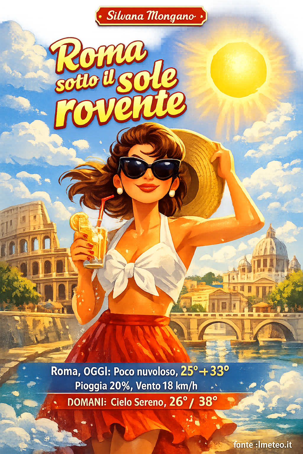 Storia meteo Roma oggi e domani - 13 Agosto 2026