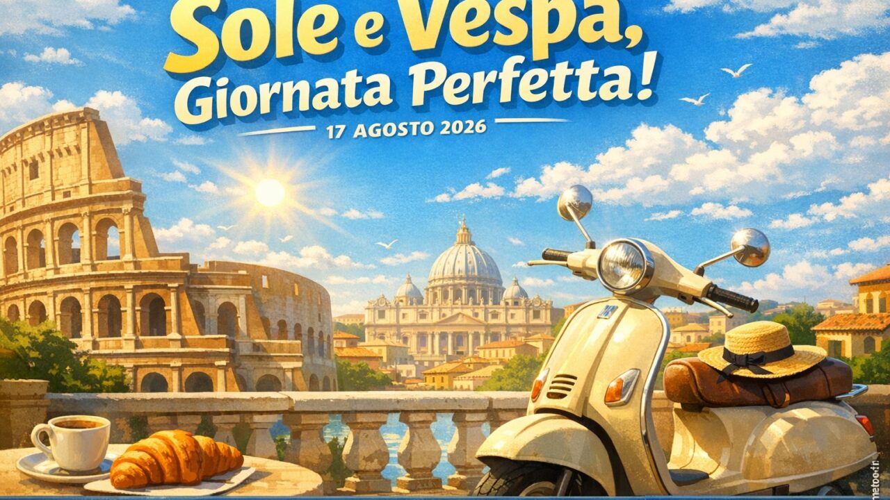 Meteo Roma, previsioni di oggi 17 Agosto 2026: poco nuvoloso