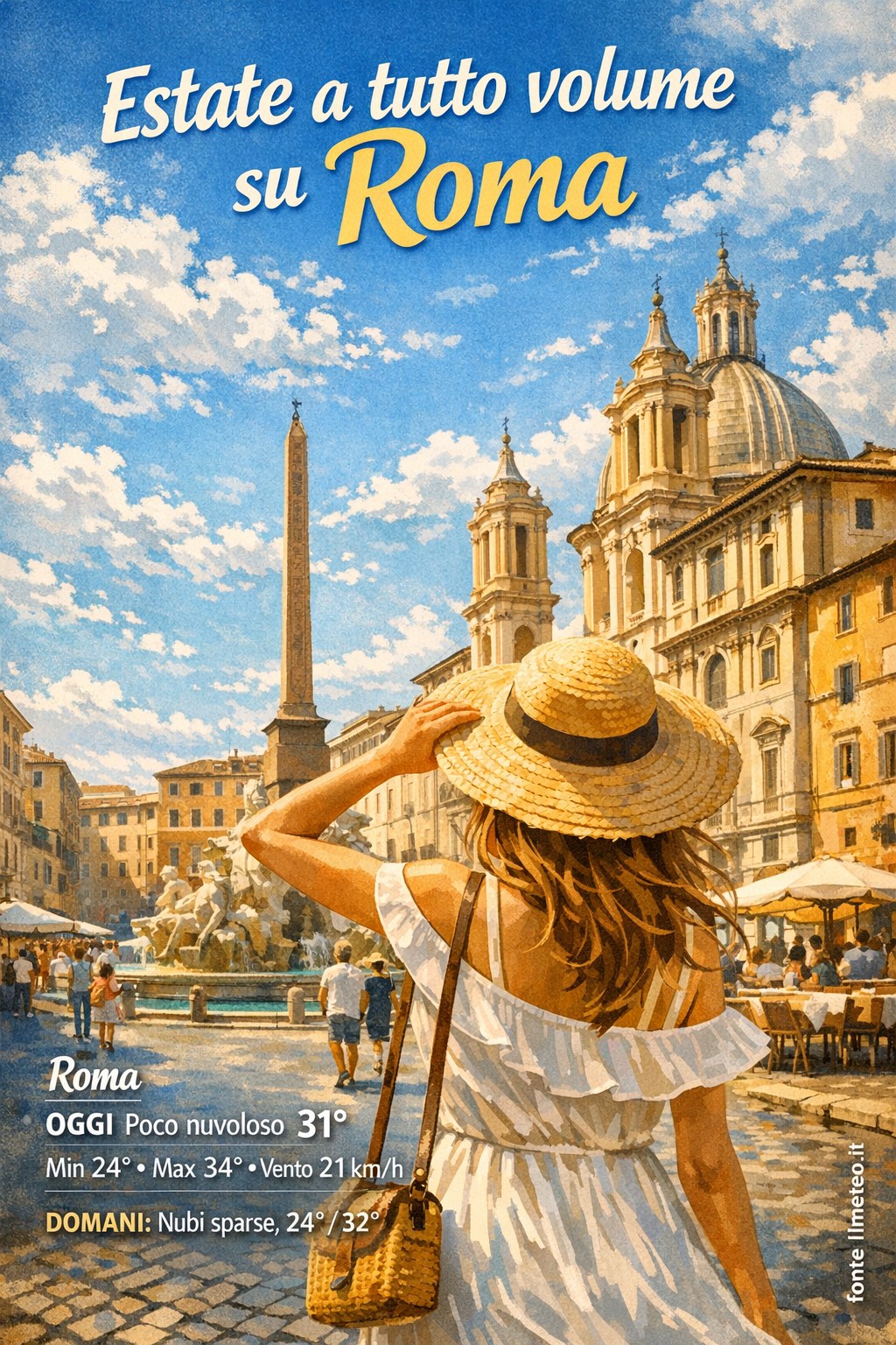 Storia meteo Roma oggi e domani - 18 Agosto 2026