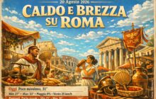 Meteo Roma, previsioni di oggi 20 Agosto 2026: poco nuvoloso