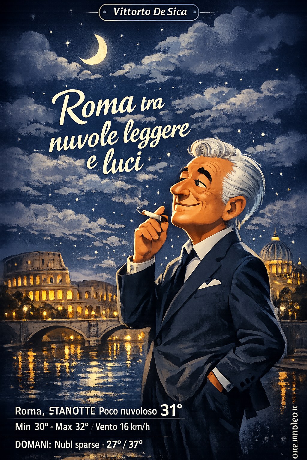 Storia meteo Roma notte - 27 Agosto 2026