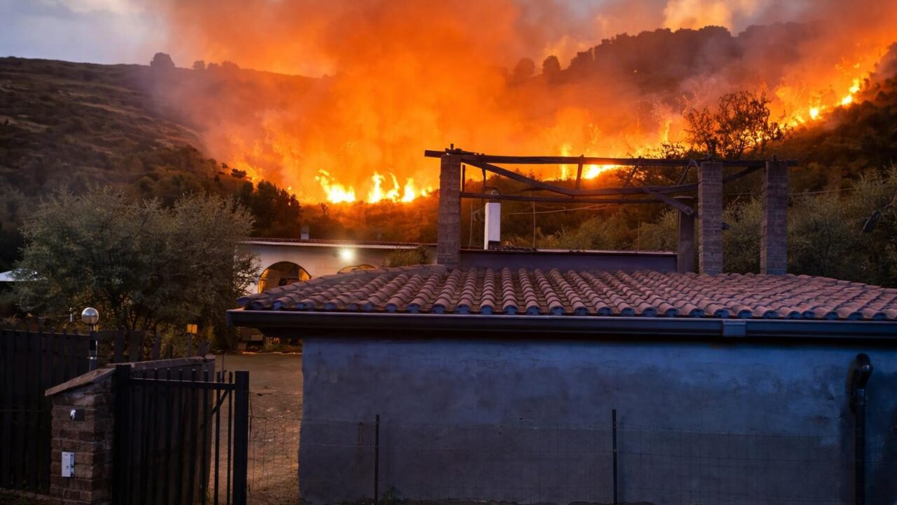 Monte Tuscolo in fiamme: un grido d’allerta per la natura