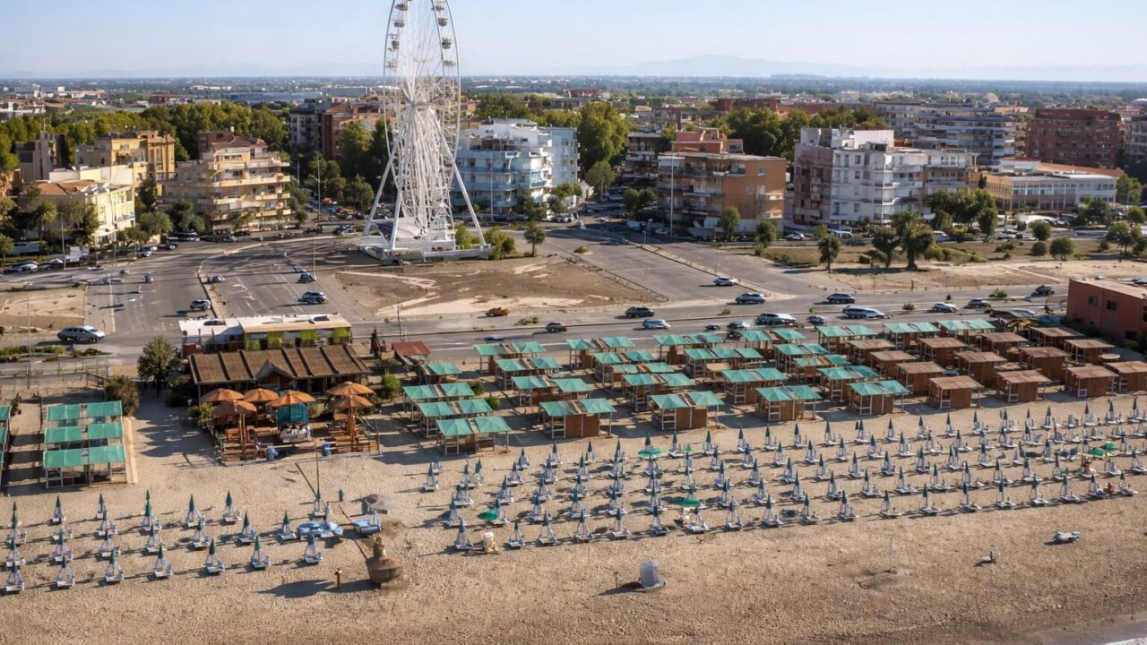 Ostia in crisi: la ruota panoramica resta solo un sogno