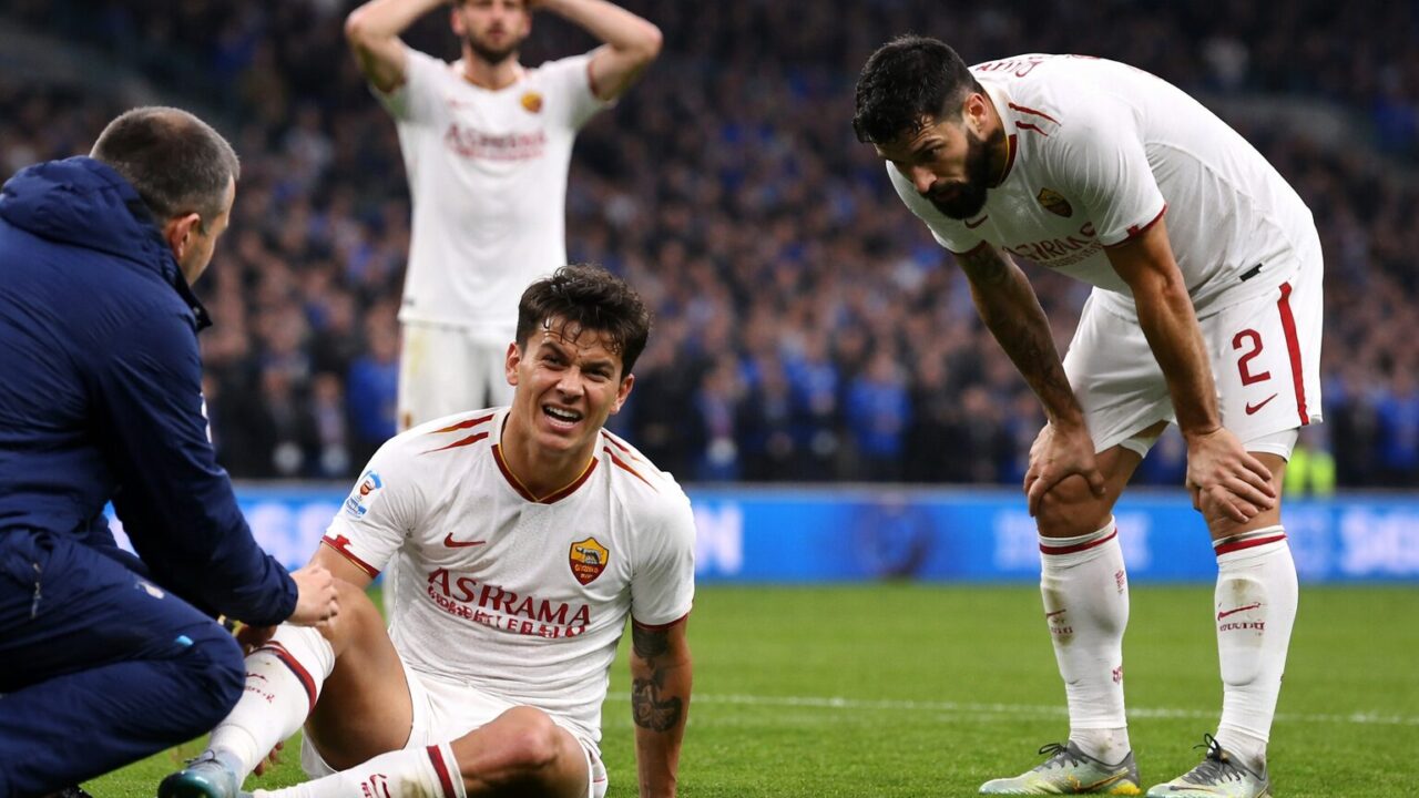 Roma affondata a Cardiff: gli infortuni pesano come un macigno