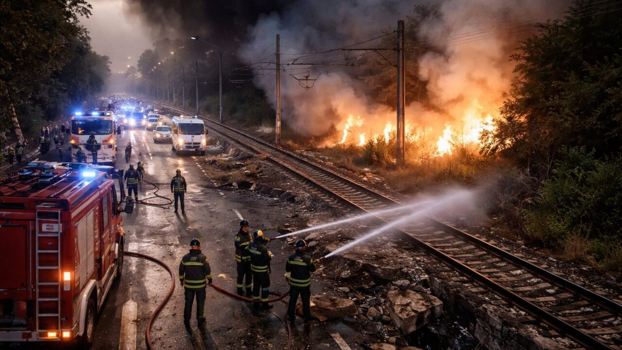 Roma-Napoli: quando il dissesto e gli incendi bloccano la circolazione