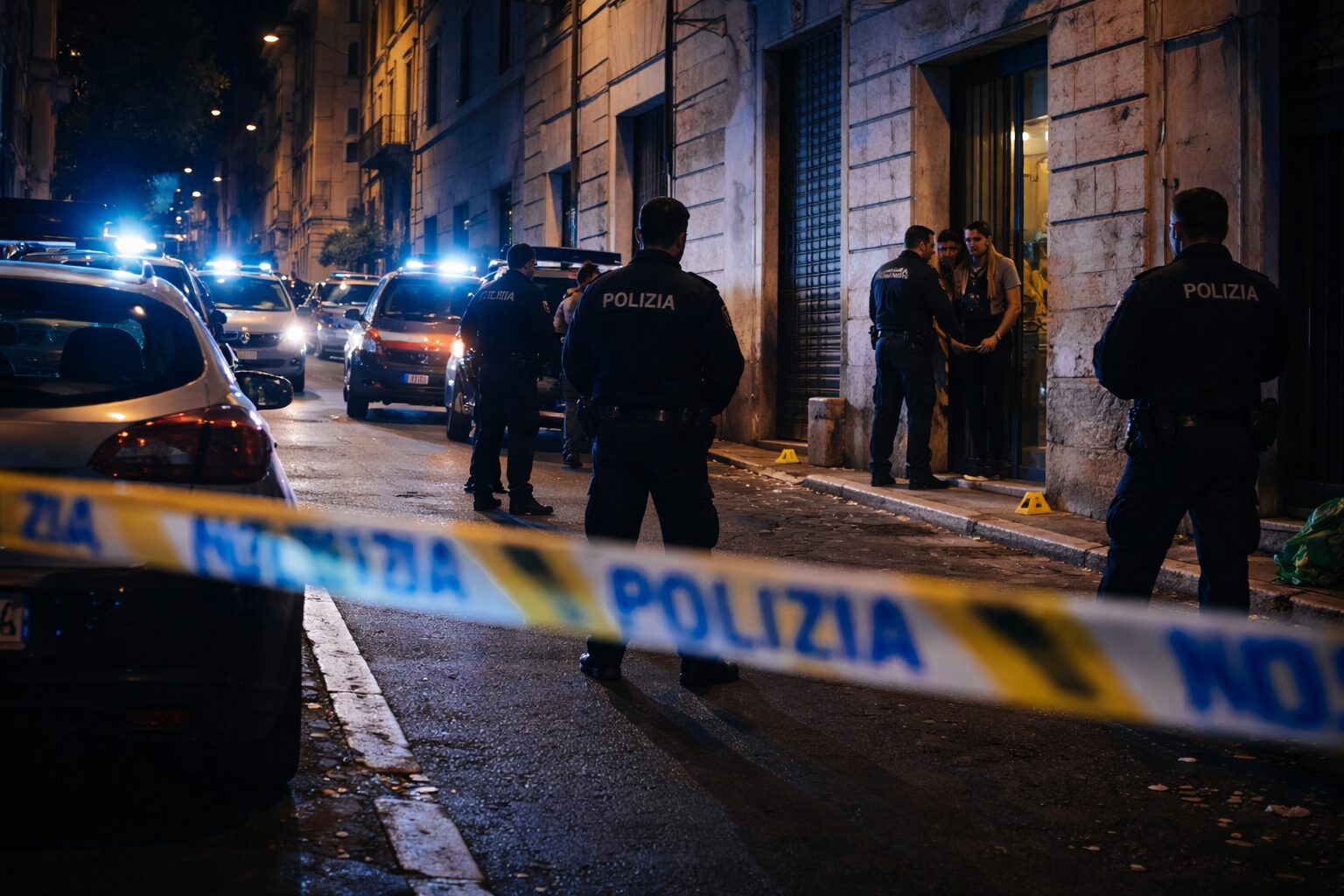 Roma sotto choc: tentato omicidio di un 53enne, fermati due sospetti
