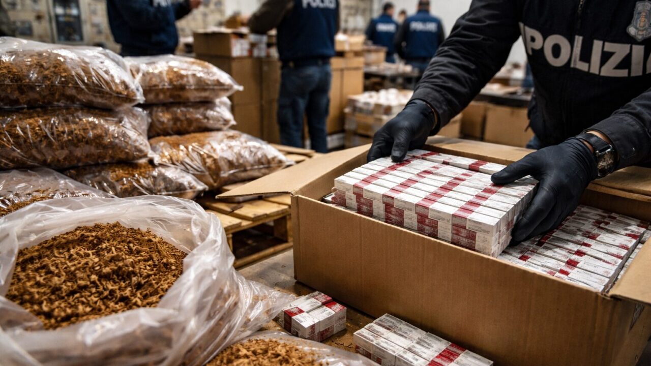 Sigarette illegali a Roma: la scoperta che scuote il mercato nero