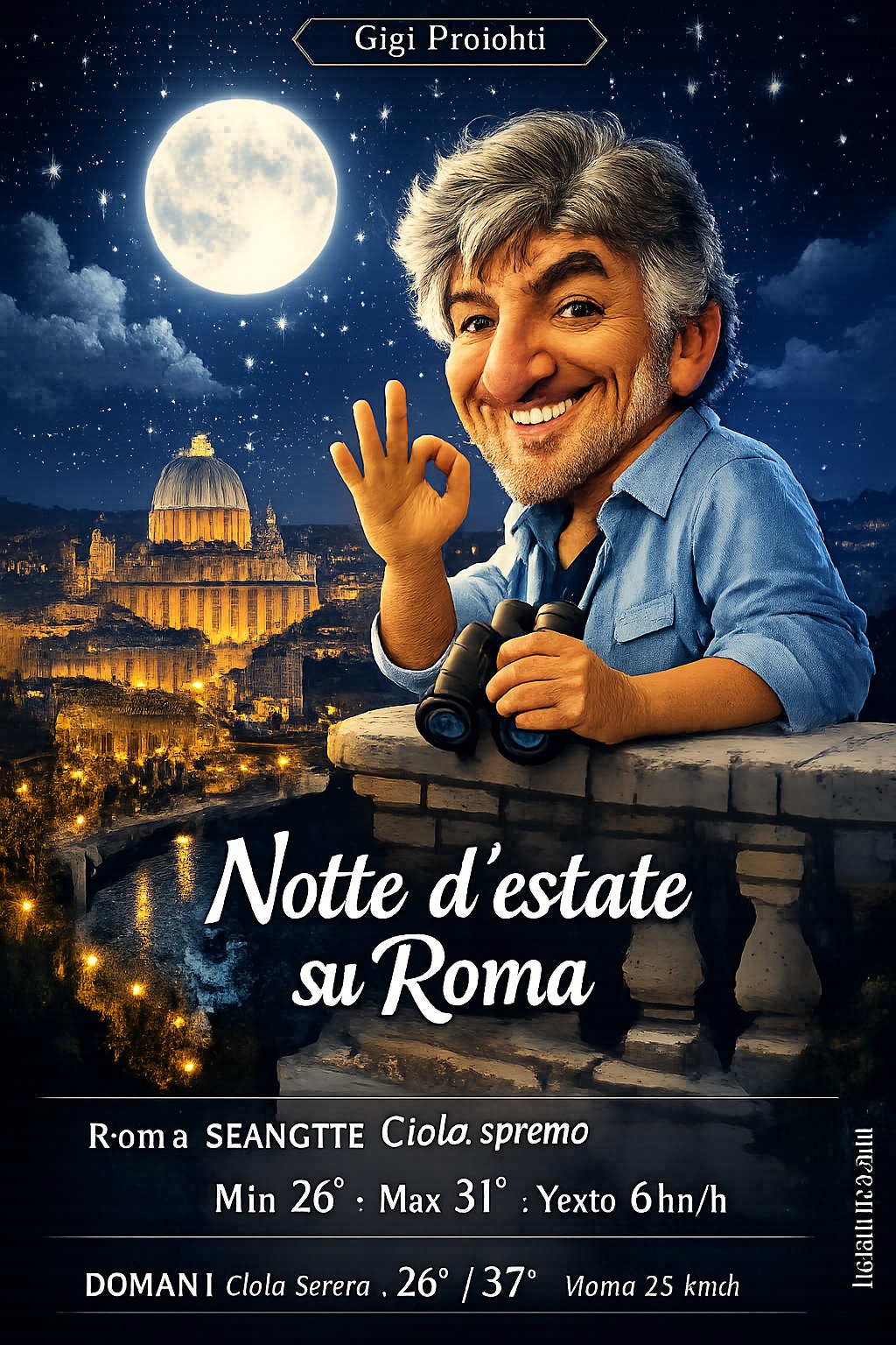 Storia meteo Roma notte - 30 Luglio 2026
