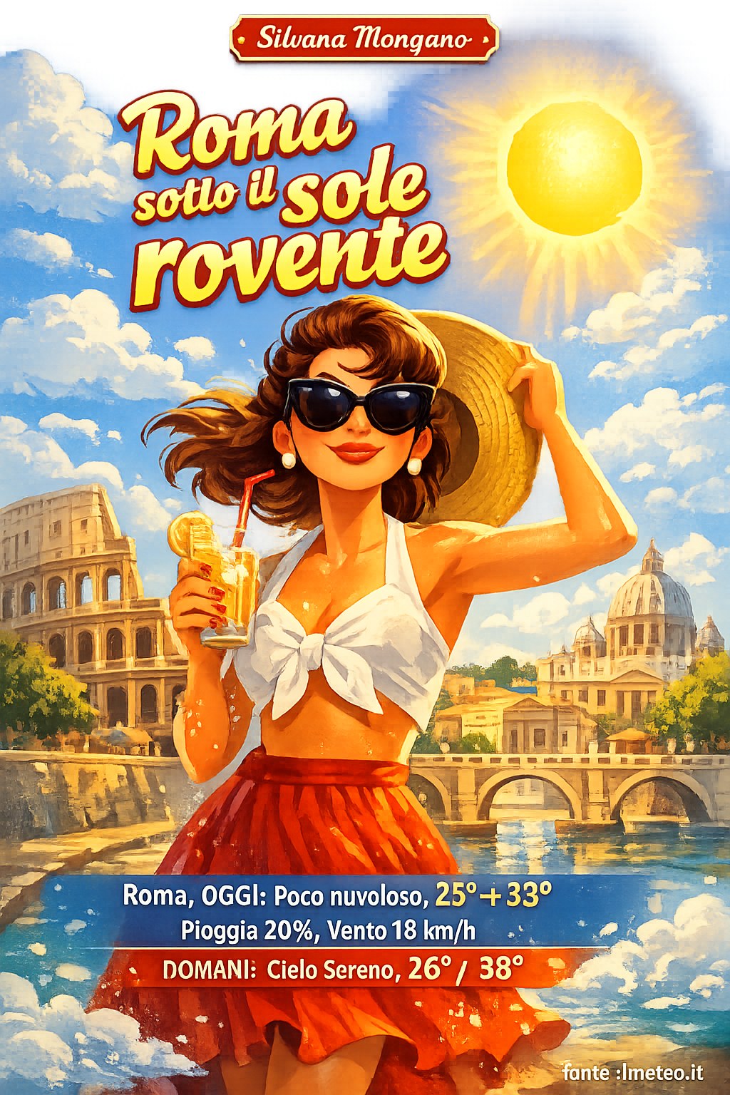 Storia meteo Roma oggi e domani - 13 Agosto 2026