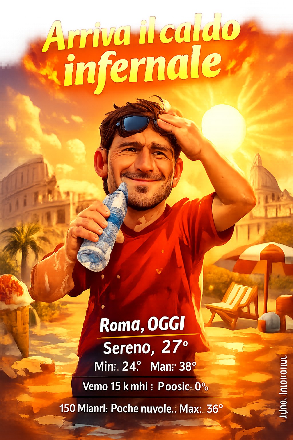 Storia meteo Roma oggi e domani - 13 Luglio 2026