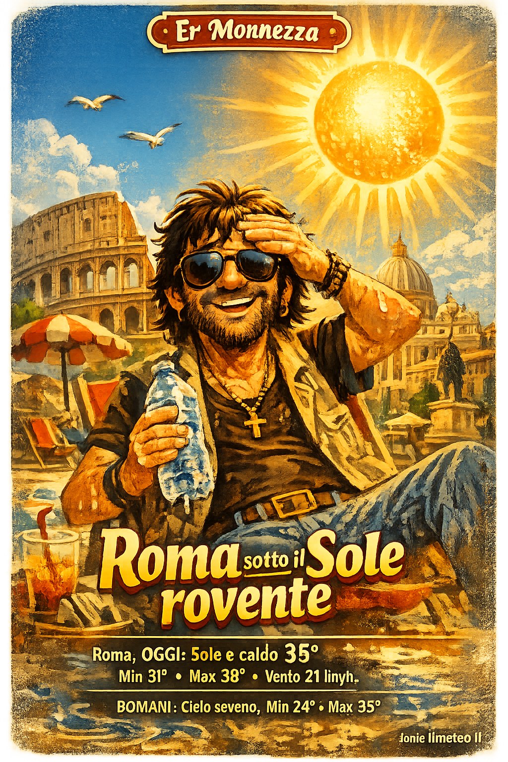Storia meteo Roma oggi e domani - 14 Agosto 2026
