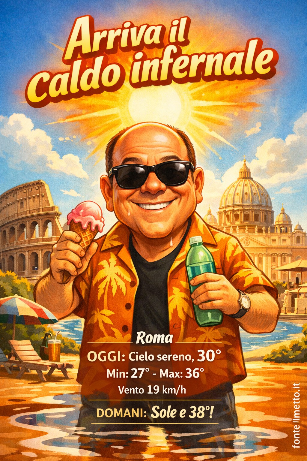 Storia meteo Roma oggi e domani - 17 Luglio 2026