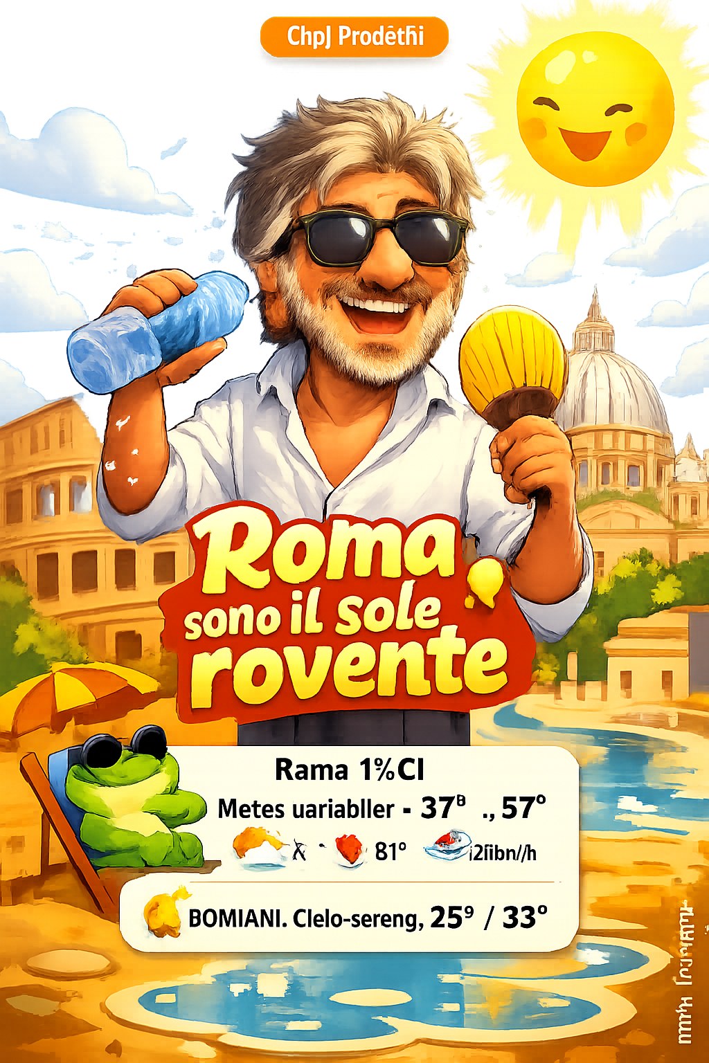 Storia meteo Roma oggi e domani - 7 Agosto 2026