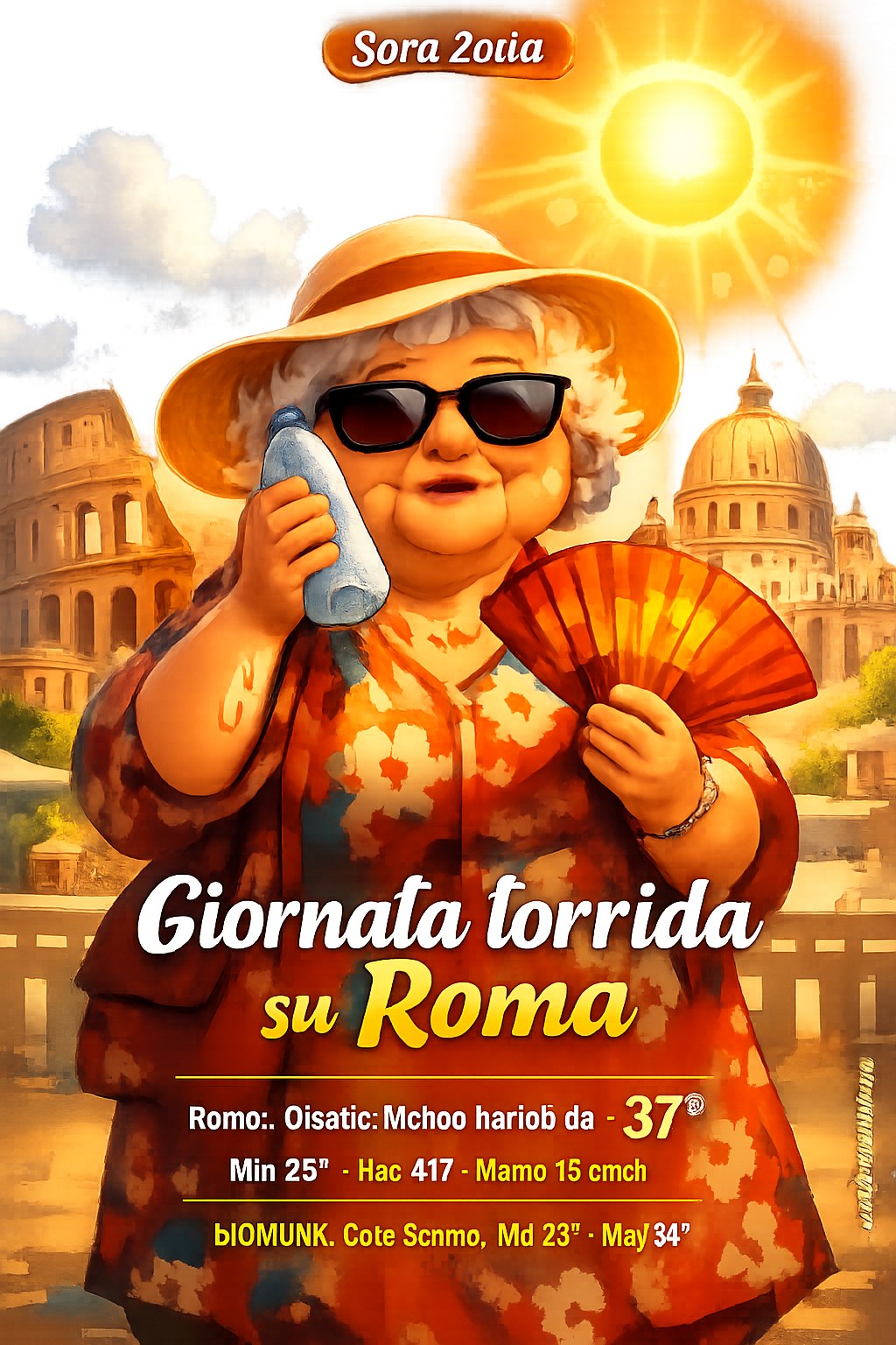 Storia meteo Roma oggi e domani - 8 Agosto 2026
