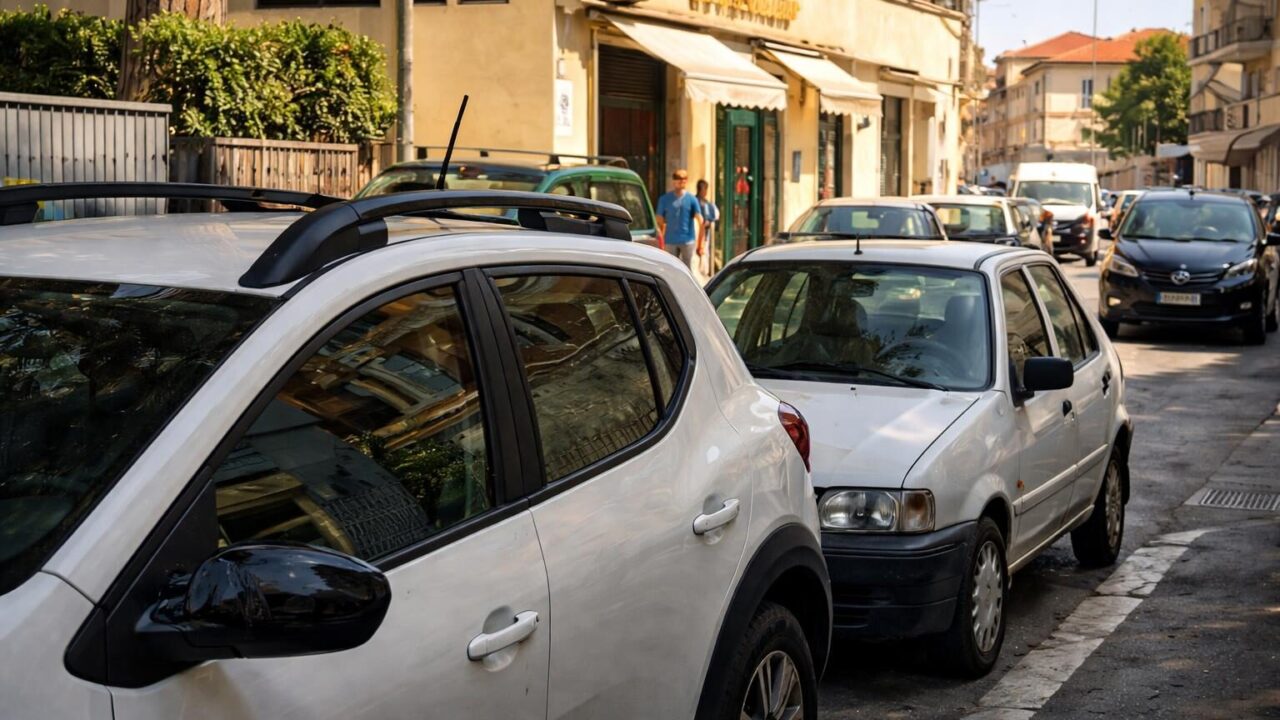 Via dei Gonzaga: il parcheggio selvaggio aggrava la vita dei romani