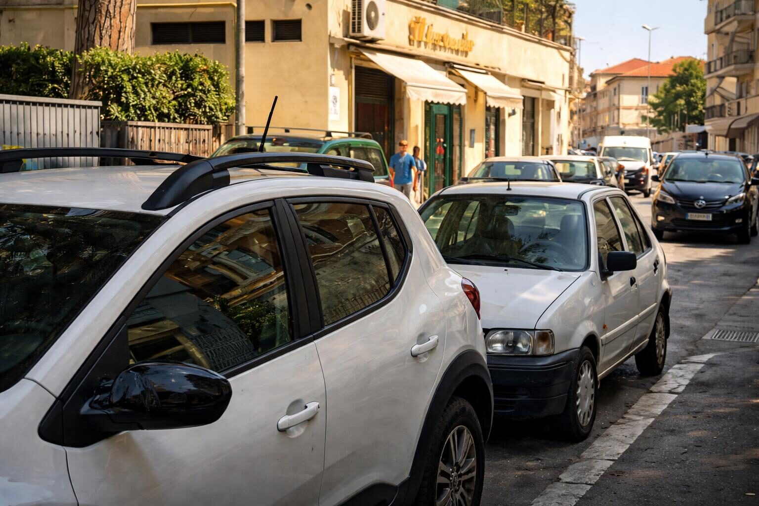 Via dei Gonzaga: il parcheggio selvaggio aggrava la vita dei romani