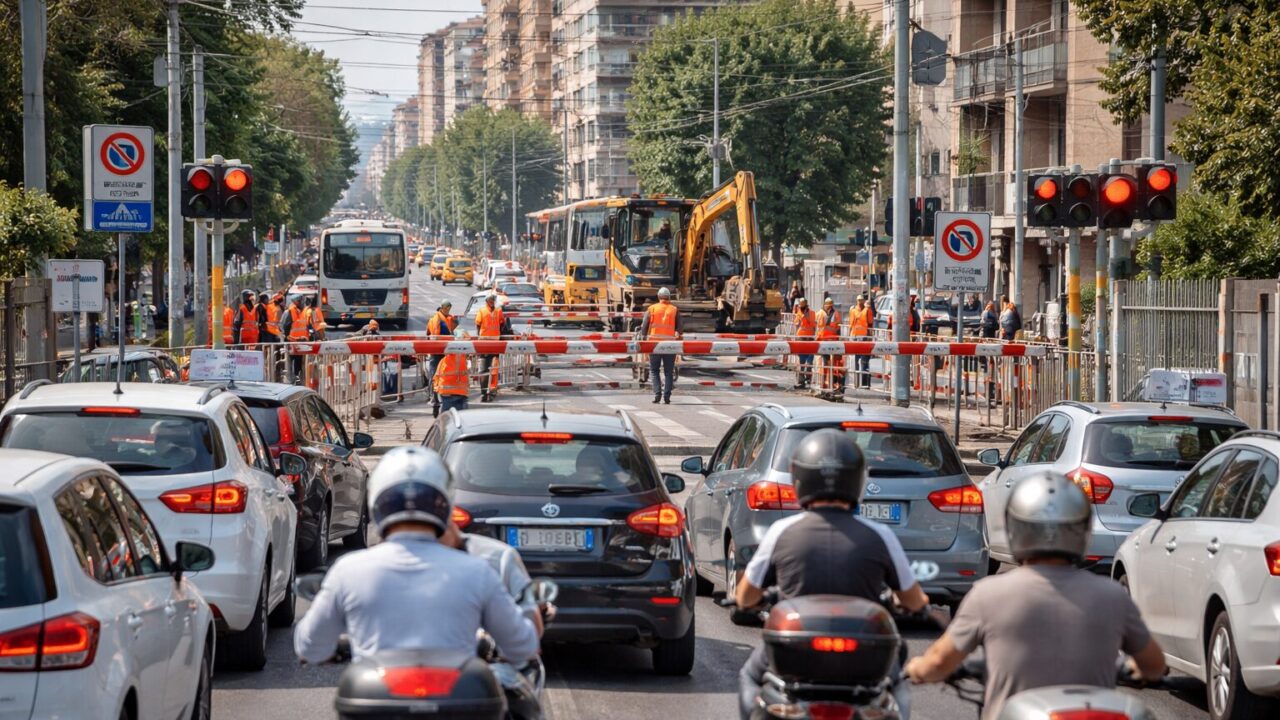 Ztl ferme in viale Roma: lavori ai passaggi a livello e caos in arrivo?