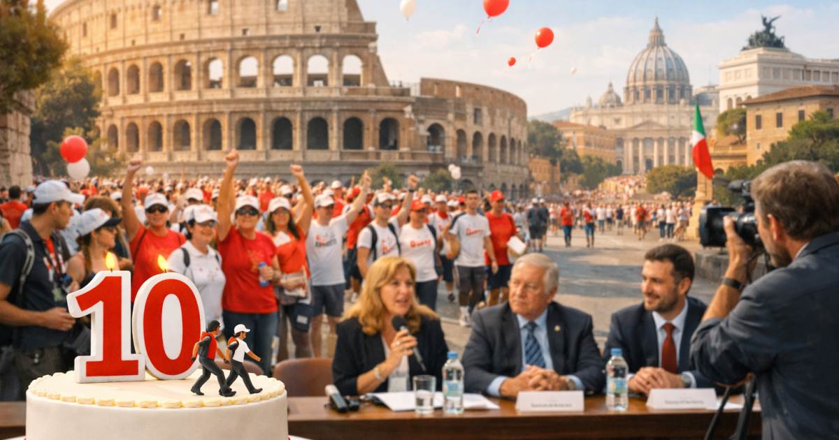 10 anni di Fitwalking for AIL: incontro stampa a Roma il 17 settembre