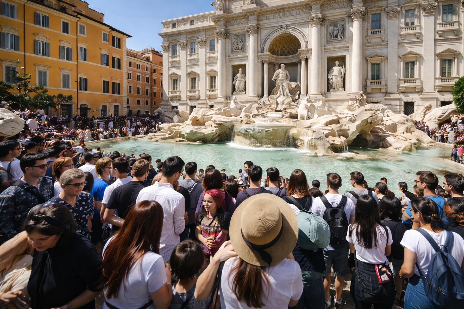 2.700 multe ai turisti incivili: Roma non è un parco giochi